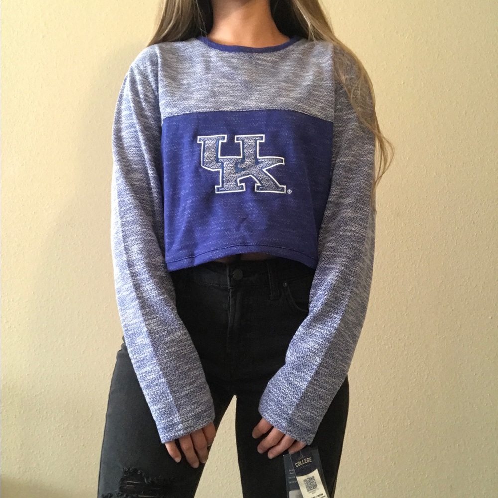 University of Kentucky Cropped Pullover